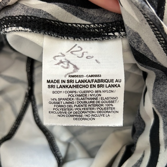 Nike Printed Dri-Fit Run Fast Capri with Hidden Pocket, M - Picture 10 of 10